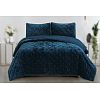 3 Pieces Crinkle velvet quilt set