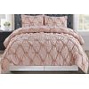 Hot sale pleated 3 pieces comforter set